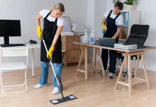 Nettoyage de bureau professionnel à Grosbreuil